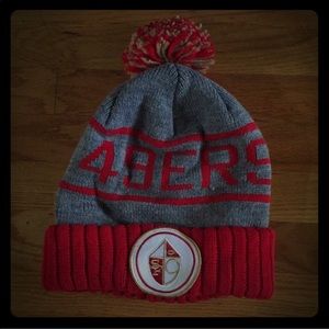 Mitchell and Ness 49ers beanie